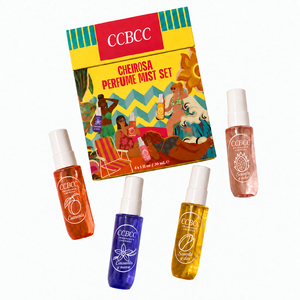 Tropical Fragrance <b>Perfume</b> Mist 4pcs <b>Set</b>, Long Lasting Body Scent Spray <b>Mini</b> Travel Size Fragrance Collection - Product Image 2