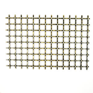 <span class=keywords><strong>ตู้</strong></span>แขวนผนังม่านโลหะเก่ามีรูเอียงลวดตาข่ายทองแดงสแตนเลส - Product Image 1