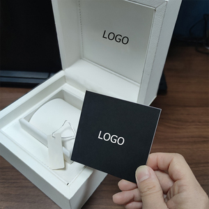 กล่องนาฬิกาไม้สีขาวแบบช่องเดียว พร้อมส่งจากโรงงาน รับทำโลโก้แบรนด์ กล่องของขวัญบรรจุภัณฑ์นาฬิกา รับผลิตแบบ OEM ODM MOQ ต่ำ - Product Image 5