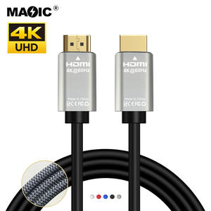 <span class=keywords><strong>Cable</strong></span> HDMI de nailon trenzado Ultra alta velocidad <span class=keywords><strong>4K</strong></span> 60Hz, <span class=keywords><strong>Cable</strong></span> de Audio y vídeo HDMI a HDMI para Monitor de portátil, PS5, PS4, <span class=keywords><strong>Xbox</strong></span> <span class=keywords><strong>One</strong></span>, nuevo estilo - Product Image 1
