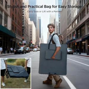 Super Efficient 400W Monocrystalline Foldable <b>Solar</b> Panel TUV Certified >23% Efficiency 32 Cells Outdoor Camping Emergency - Product Image 6