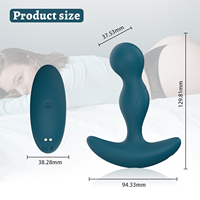 Ylove - Plug anal en silicone sans fil contrôlé par application/télécommande - Masseur anal et vibrateur de prostate - Jouet sexuel pour hommes et femmes - OEM