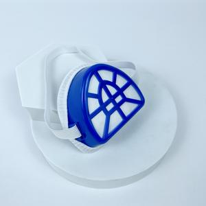 Masker debu bingkai kayu plastik <span class=keywords><strong>Respirator</strong></span> industri portabel untuk lukisan konstruksi pelindung Anti polusi - Product Image 3
