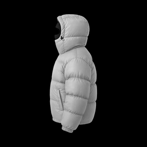 Nhà sản xuất áo khoác phao lông vũ may chần bông, in theo yêu cầu, cỡ lớn, có lớp lót bong bóng, chống gió, bóng sáng - Product Image 3