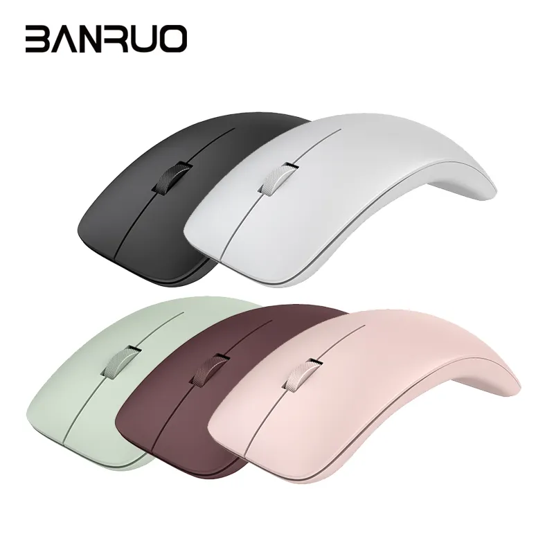 OEM Wireless Mouse Ergonomic Mouse With Magnetic Suction Cover Manufacturer Portable Silent Slim 2.4G Wireless Mouse