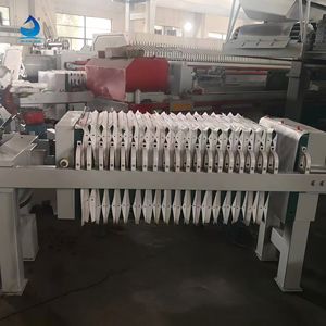 <span class=keywords><strong>Presse</strong></span> à filtre automatique à plaques et cadres - Machine hydraulique de pressage des boues pour une déshydratation des boues à haute efficacité, certifiée CE - Product Image 4