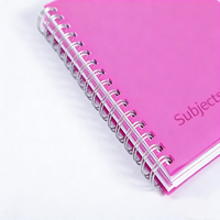 Papeterie en gros, agenda de haute qualité, logo personnalisé, cahiers à spirales A5, couverture rigide, journal d'écriture, planificateur quotidien, bloc-notes