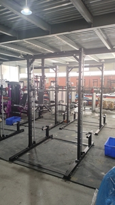 Ensemble de <span class=keywords><strong>musculation</strong></span> à domicile multifonctionnel, machine Smith pour la <span class=keywords><strong>musculation</strong></span> et l'<span class=keywords><strong>exercice</strong></span>, rack à squats pour la <span class=keywords><strong>musculation</strong></span> - Product Image 4
