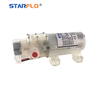 Pompe à diaphragme STARFLO de qualité alimentaire, auto-amorçante, électrique 12V/24V, 6LPM, 72.5PSI pour la brasserie artisanale, le vin, la bière, le conditionnement en bouteille, l'eau potable