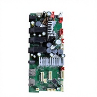 Penguat Suara Karaoke Portabel Craftsman Stage Home 3-way 2.1 Channel Input Mic USB/TF Card Support Output 40W*2 Metal