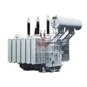 Yawei 220kv 242kv tembaga tiga fase dua putaran minyak terbenam tegangan tinggi 90mva YNd11 OLTC Power Transformer