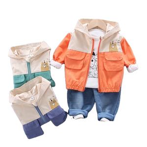 Vêtements pour enfants de haute qualité en gros, nouveaux modèles, ensembles de vêtements pour enfants, sweat-shirt et pantalon pour petits enfants, jeans pour enfants - Product Image 1