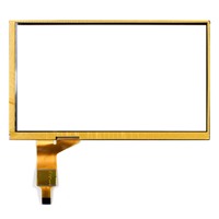 Modul Layar Tampilan Antarmuka I2C Layar Sentuh Lcd 7 Inci Mendukung Lima Titik 800X480 Panel Sentuh Kapasitif 7 Inci
