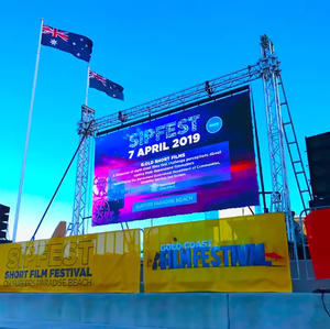 Outdoor LED Display Screen 8m×3m P2.6 IP65 Video Wall For Advertising Hanging On Truss 1920x1080 Resolution - Product Image 4