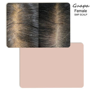 <span class=keywords><strong>La</strong></span> más nueva almohadilla de entrenamiento de micropigmentación calva femenina SMP Piel de práctica de cuero cabelludo para <span class=keywords><strong>tatuaje</strong></span> de línea de cabello y práctica de densidad de cabello - Product Image 2