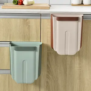 ถังขยะพลาสติกแบบติดผนัง,ถังขยะพับได้สำหรับใช้ในห้องครัวห้องรับแขกและห้องน้ำ