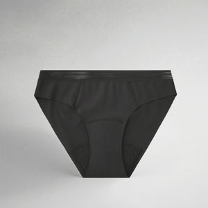 Culotte OEM réutilisable anti-fuite pour femme, taille basse, découpe laser, pour flux moyen, couleur unie, usage quotidien - Product Image 1