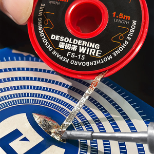 Fil à dessouder JTX FS-15 2.0mm pour réparation de téléphone portable PCB BGA outil de reprise de soudage mèche de tresse à dessouder - Product Image 3