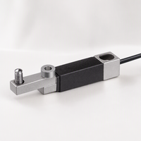 Sonde de détection de déplacement linéaire E124, type contact miniature, étanche IP67, résolution 0,001 mm, linearité 0,1 %