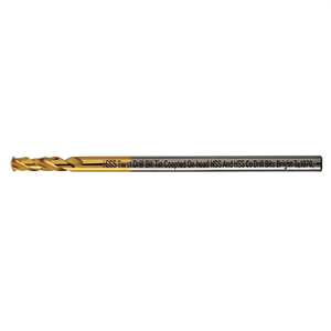 Foret hélicoïdal HSS avec revêtement TiN sur la tête, forets HSS et HSS Co, finition brillante Ta1070 - Product Image 2