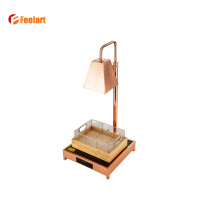 Lampe de présentation de buffet en acier inoxydable commercial avec fonction de chauffage 220V Nouvel équipement de cuisine pour restaurant hôtel magasin d'alimentation