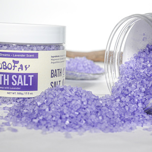 مجموعة أملاح استحمام متعددة الروائح - لافندر، أوكالبتوس، زنجبيل، ليمون، أملاح إبسوم وبحر الميت، نباتي، تصنيع حسب الطلب/تصميم حسب الطلب، علامة تجارية خاصة - Product Image 2