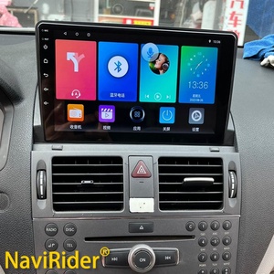 Pantalla Android 14 para Mercedes Benz Clase C C180 C200 260 C300, Radio para Auto, Reproductor Multimedia de Video, Android Auto, CarPlay, Navegación - Product Image 1