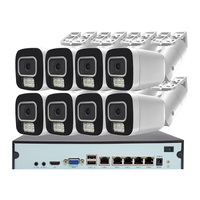Goobsafe IP-Überwachungskamera für Zuhause 4MP 5MP Alarmsystem 4-Kanal 8-Kanal Videokamera IP PoE Sicherheitssystem