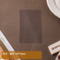 Cartes de présentation personnalisées en plastique transparent pour emballages de pain, biscuits et bonbons – Vente directe du fabricant de premier plan