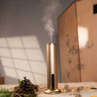 Diffuseur d'arômes SCENTA Minimalist Tower avec lumière nocturne, certifié FCC RoHS CE, diffuseur de parfum pour grande pièce, solution de parfum d'ambiance