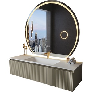 Meuble-lavabo de salle de bain à prix abordable et haute performance, fabriqué en Chine, avec lavabo intégré, et mobilier de chambre de haute qualité. - Product Image 5