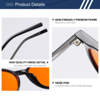 Combo ultime de biohacking : Lunettes de jeu haute performance à contraste élevé, Lunettes de sommeil orange, Lunettes anti-lumière bleue pour la performance et le repos