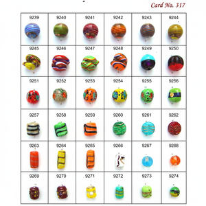 ลูกปัดแก้วคริสตัลพรีเมี่ยมคุณภาพลูกปัดแก้วแฟนซีสำหรับทำสร้อยข้อมือลูกปัดแก้วที่ดูน่าสนใจไม่ซ้ำใครสำหรับการทำเครื่องประดับ - Product Image 1