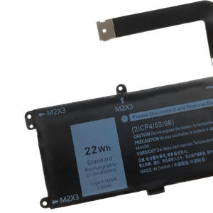 Laptop-Akku FTD6M 06 HHW5 6 HHW5 K17M Ersatz für Dell Latitude E7285 2-in-1-Tastaturbatterie - Product Image 3