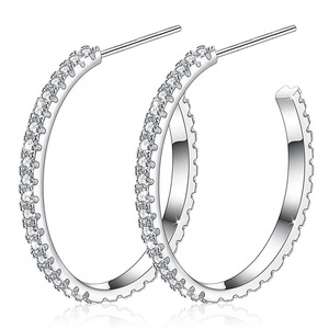 Orecchini a Cerchio per Donne, Stile Semplice da Vacanza, Accessori per Orecchie per Uso Quotidiano - Product Image 5