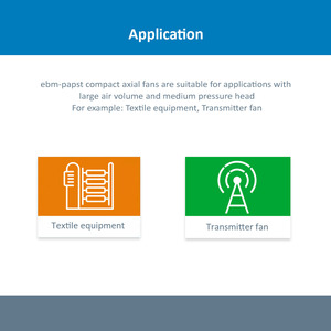 Ventilador Axial de Refrigeración ebm-papst 4114NH4 119x119x38mm 24V DC para Equipos Industriales y Servidores - Product Image 5