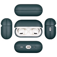 Pour AirPods Pro 3 écouteurs antichoc couverture de luxe vente chaude en gros en cuir véritable étui de protection pour écouteurs