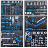 Kit de herramientas de servicio de máquina Industrial de gran venta 180PCS Juego de herramientas de combinación extensible