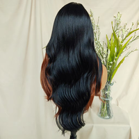Perruque frontale en dentelle HD 13x4 13x6 en cheveux humains vietnamiens bruts alignés avec les cuticules, ondulations profondes, vente en gros