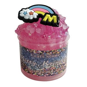 Foreign Trade Cross-border for 6pcs Rice Grain Mud Set <b>Slime</b> <b>Kit</b> 70ml Cartoon <b>Slime</b>, Colored Mud Crystal Mud - Product Image 3