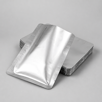 Sacs sous vide alimentaires en aluminium avec logo personnalisé, thermoscellables, 14x20cm, PET/AL/PE, à trois soudures latérales, pour aliments pour bébés, aliments pour animaux et viande