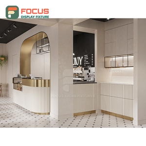 Professional Coffee Display Cabinet Glass Display <b>Shelf</b> Pastry Display Area Roastery Display Cabinet - Product Image 6