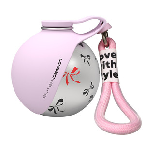 Bottiglia d'Acqua per Cani Antigoccia in Acciaio Inox 304, Bottiglia Portatile per Bere con Tazza in Silicone per Passeggiate, Escursioni e Viaggi all'Aperto - Product Image 2