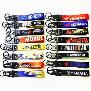 Porte-clés en forme de crochet avec impression numérique sur le thème de la culture JDM japonaise, pour voiture et moto, vente en gros - Product Image 2