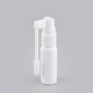 Nieuwe Ontwerp Medische Verstuiver Sproeier Witte Kleur Keel Spuit Orale Spray Fles
