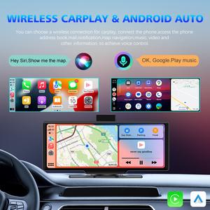 10,26 pulgadas Android Car Monitor 4G 64G 4K DVR Cámara con GPS Carplay Android Auto Parking Monitoring Car Dashcam GPS - Product Image 4