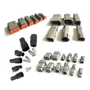 ชุดขั้วต่อ DT 2P 3P 4P 6P 8P 12P DT ชุด <span class=keywords><strong>E008</strong></span>ตัวเชื่อมต่อยานยนต์กันน้ำ <span class=keywords><strong>DT06</strong></span>-<span class=keywords><strong>2S</strong></span>-<span class=keywords><strong>E008</strong></span> DT04-2P-<span class=keywords><strong>E008</strong></span> DT04-3P-<span class=keywords><strong>E008</strong></span> - Product Image 1