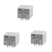 JZC-40MA 4 Formulaire C Électromagnétique Force Équilibrée Hermétique Relais Bobine Diodes TVS L'aérospatiale D'aéronefs Défense Bateau
