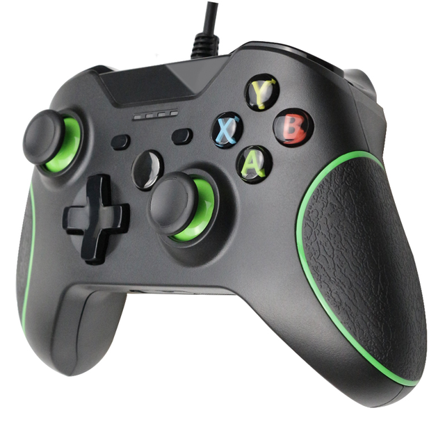 Best Sell Wired Controller Gamepad With LED Joystick  for XBOX ONE/PC/TV USB Game Accessories