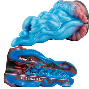 Мастурбатор GEEBA с реалистичным дизайном языка, силиконовый, для мужчин, массажер для пениса, карманная вагина, тренажер для пениса, секс-игрушка для взрослых - Product Image 1